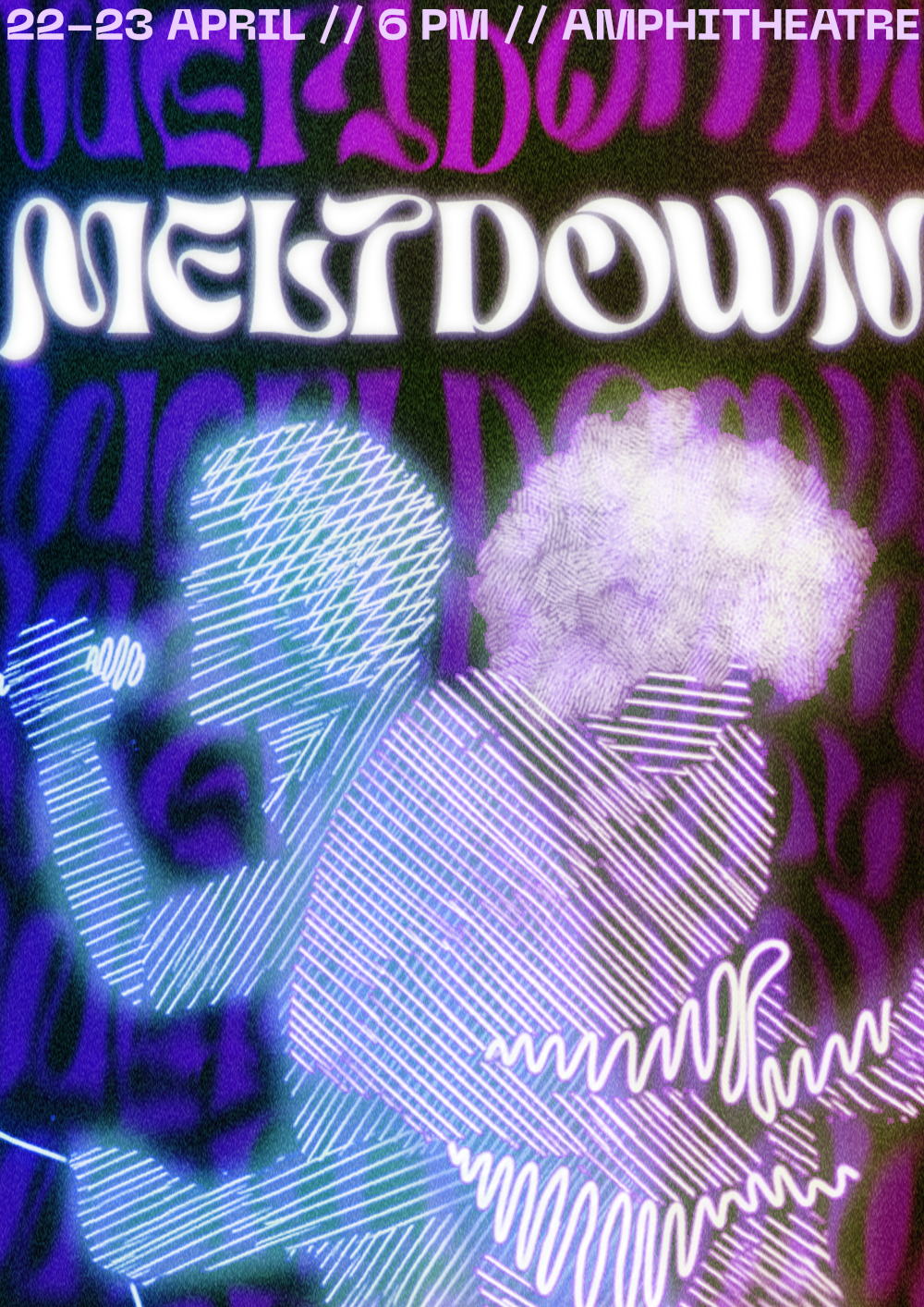 Meltdown 2023 poster variant