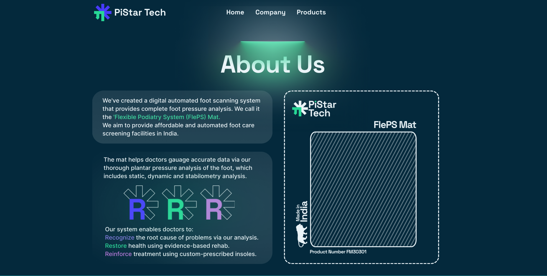 PiStar Tech website company page
